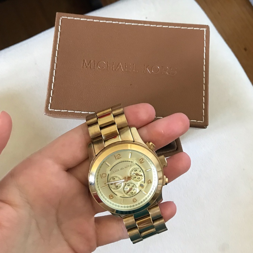 Michael Kors gold color watch